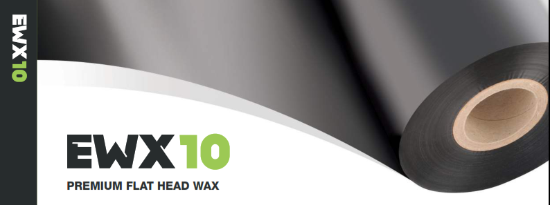 Premium Wachs Farbband für Flat Head Etikettendrucker Premium Wachs Thermotransferband für Etikettendrucker